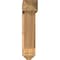 Ekena Millwork Traditional Arts and Crafts Smooth Bracket w/ Offset Brace, Western Red Cedar, 7 1/2"W x 32"D x 32"H BKT0806X32X32TRA03SWR - alternate 2